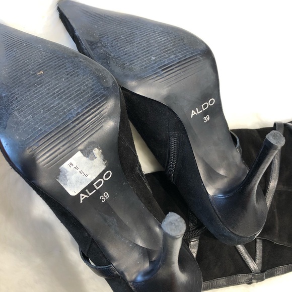 Aldo Suede Stiletto Boots, very stylish - Picture 4 of 14